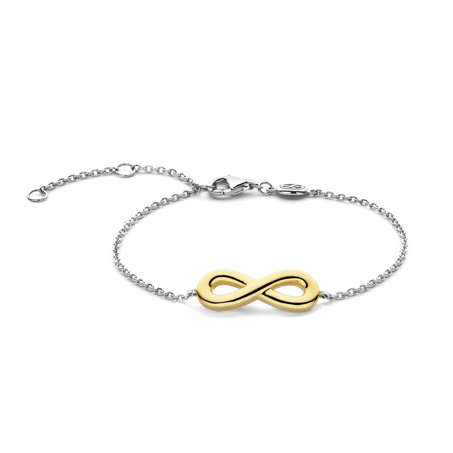 TI SENTO - Milano Gold-Plated Infinity Bracelet, Model 2823SY