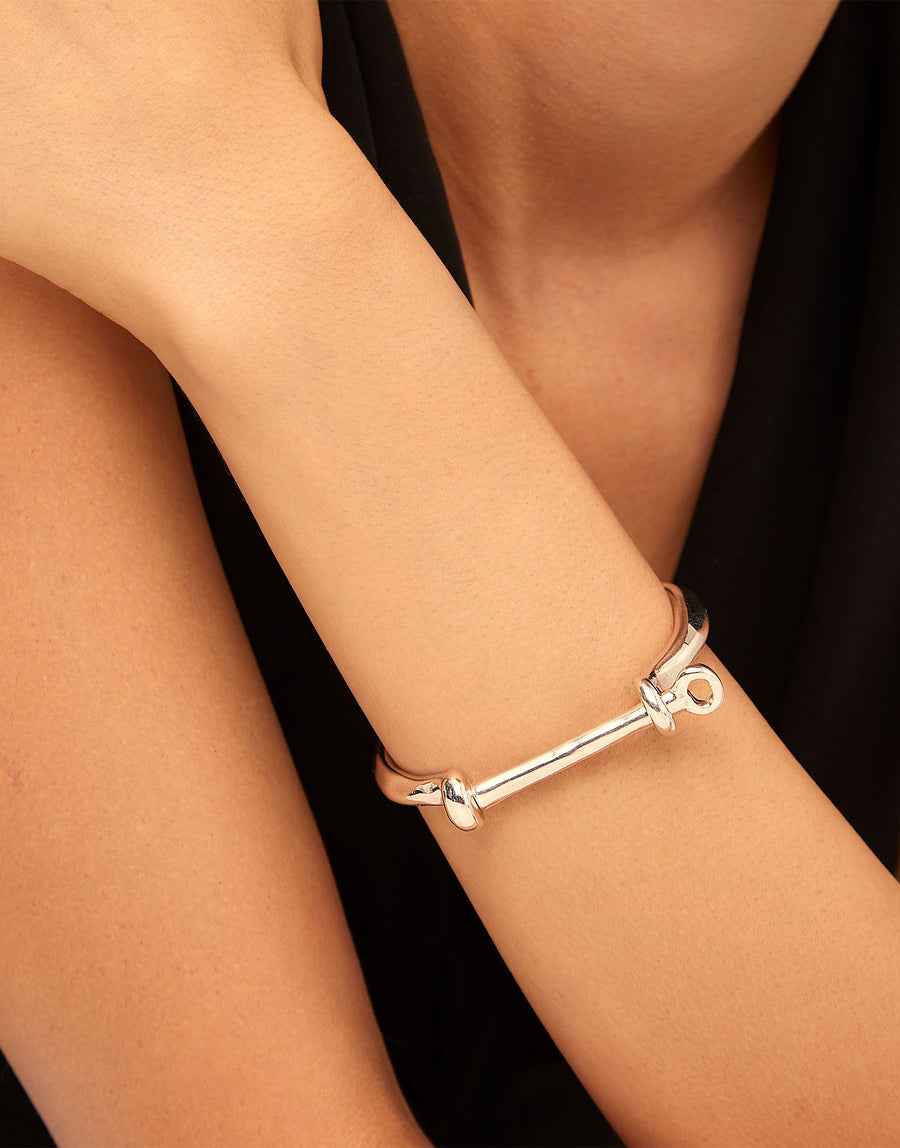 UNOde50 Unisex Rigid Bracelets - Sterling Silver-Plated & 18K Gold-Plated