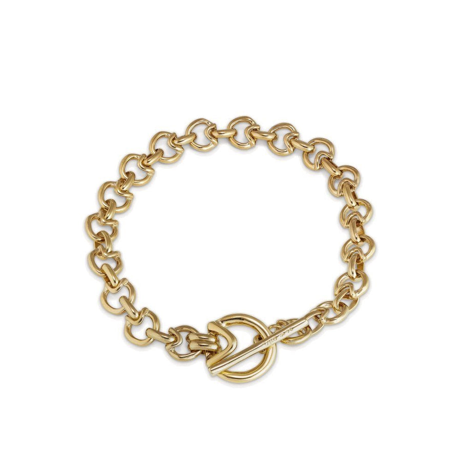 UNOde50 Goldenpath Necklace COL1618ORO0000U