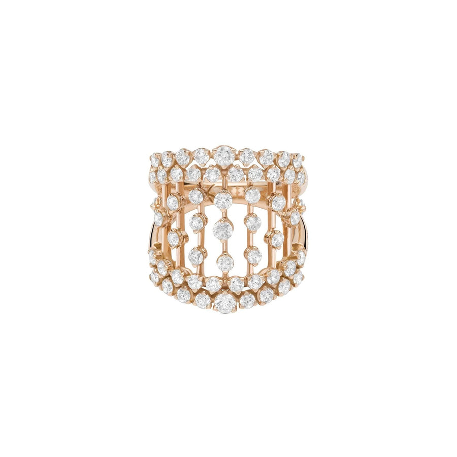 Casato Sahara Ring - 18kt Rose Gold & Diamonds