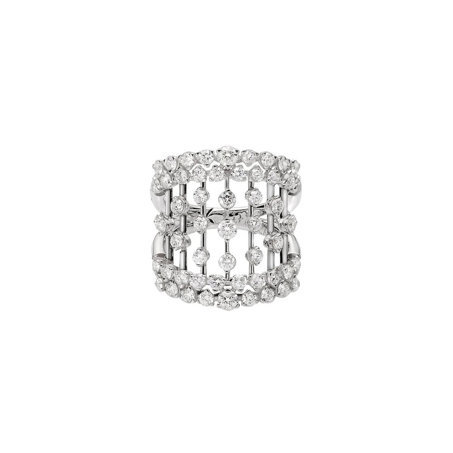 Casato Sahara Ring - 18kt White Gold & Diamonds