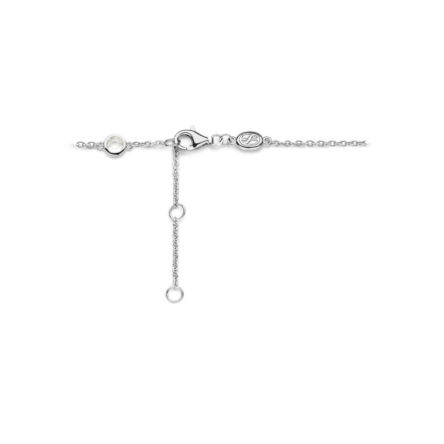 TI SENTO - Milano Silver Bracelet with Mother of Pearl and Zirconia, Model 23033ZI