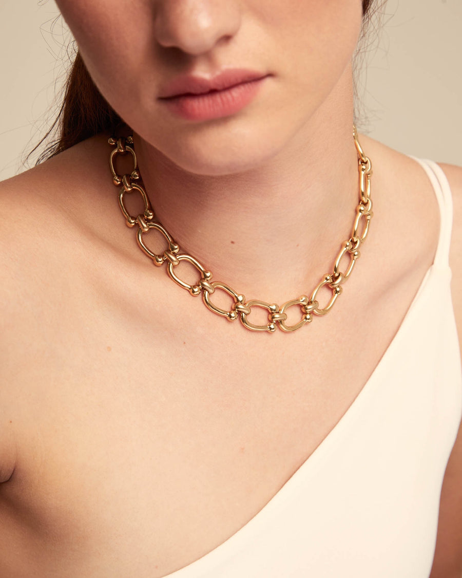 UNOde50 Serotonin Necklace COL1898ORO0000U