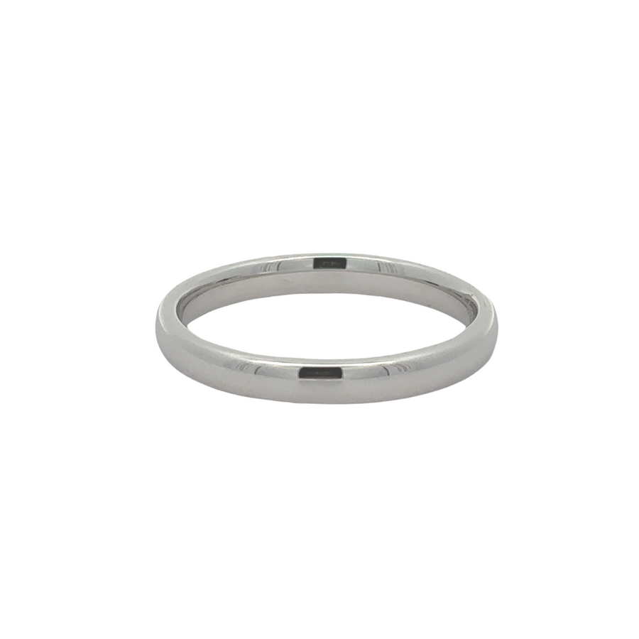 14k White Gold Ring for Men – Timeless Elegance