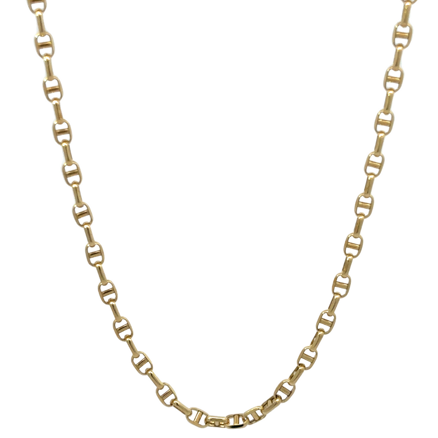 10k Gold Chain – 18-Inch Unisex Necklace