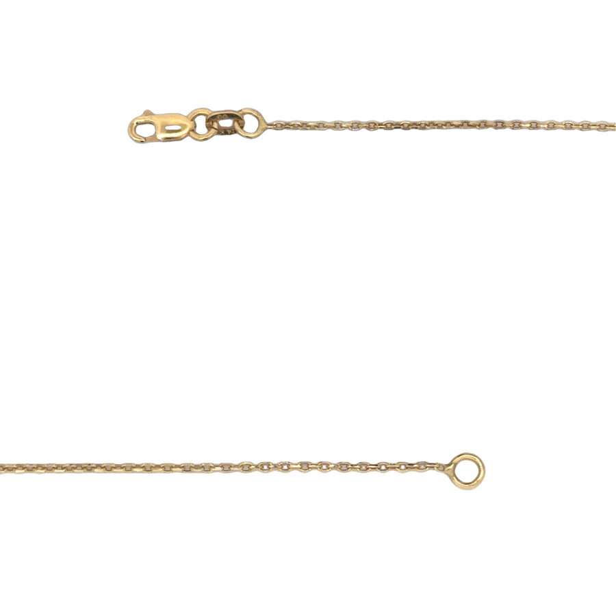 Unisex 14k Gold Necklace – Classic 21-Inch Length