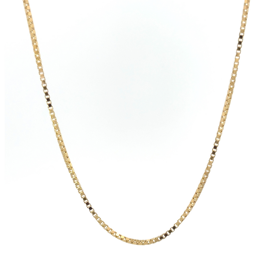 14K Gold Chain – Unisex, 21 Inches