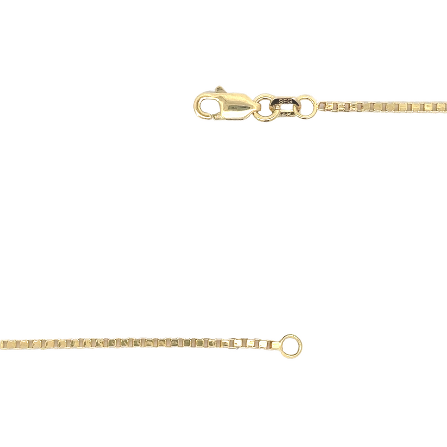 14K Gold Chain – Unisex, 21 Inches