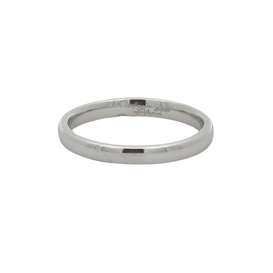 14k White Gold Ring for Men – Timeless Elegance