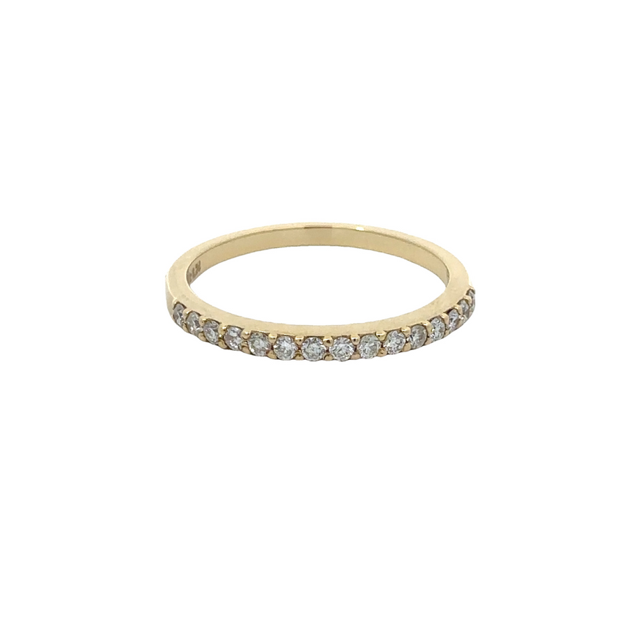 14k Gold Diamond Ring – Elegant 0.24 CT