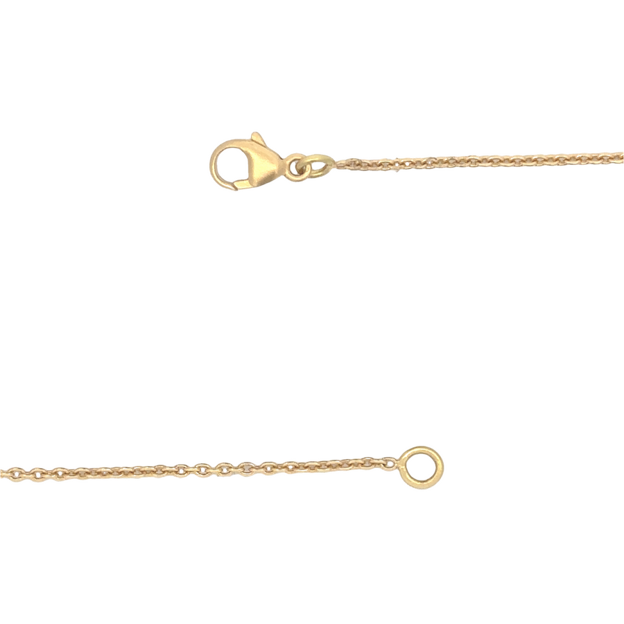 Women's 18k Gold Necklace with Diamond