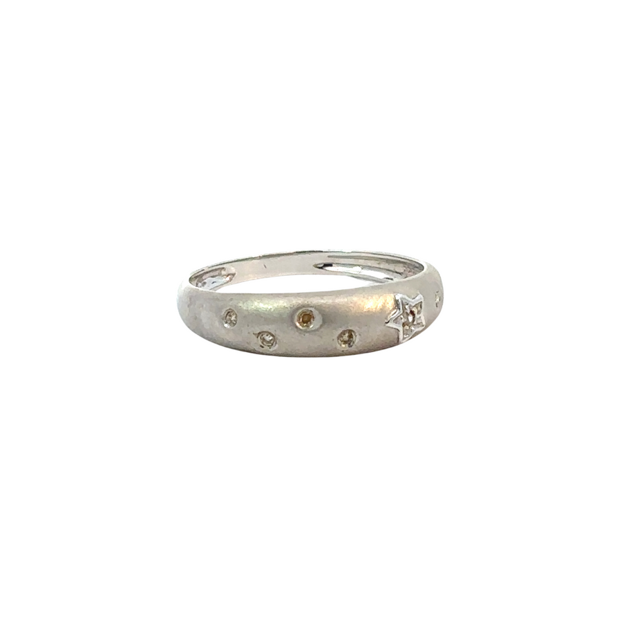 14k Gold 3-Tone Rings with Diamonds – Elegant Women’s Jewelry