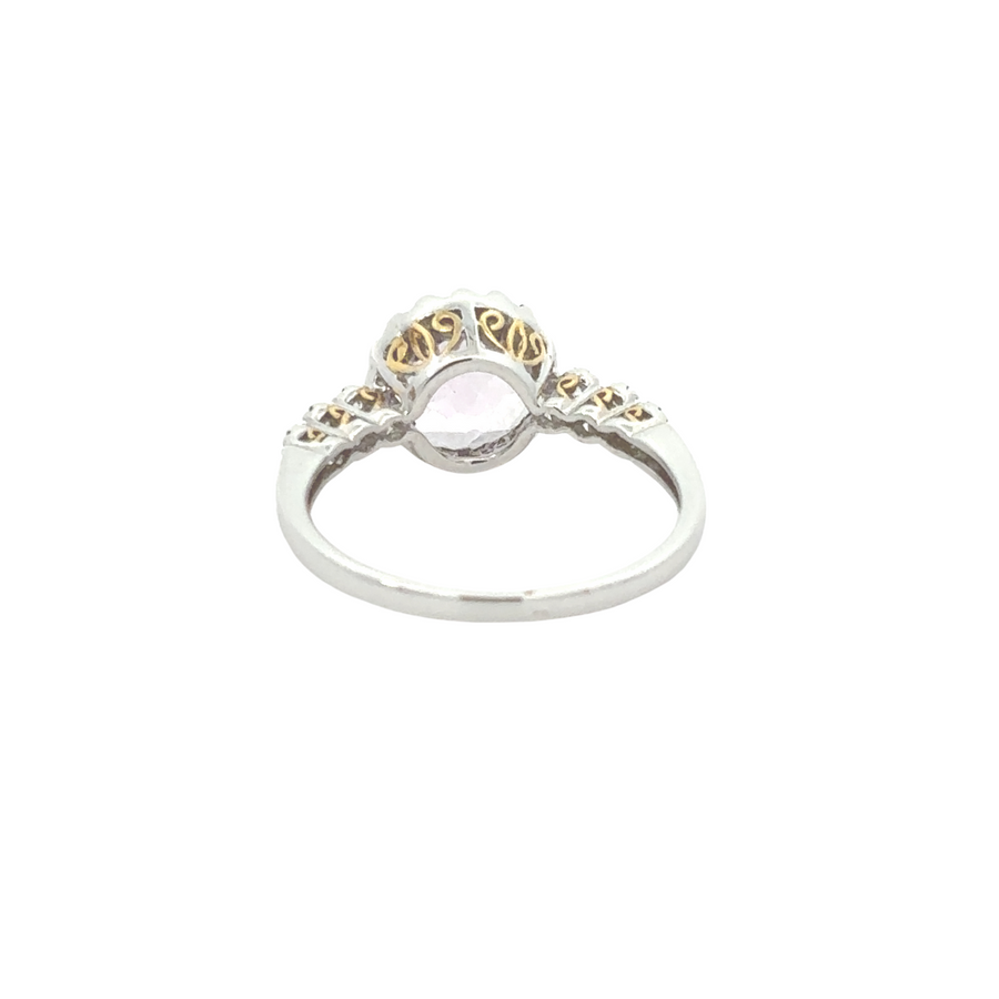 14k Gold Ring with Diamonds – Elegant Women’s Jewelry