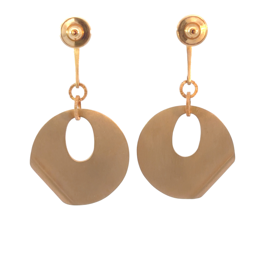 Women's 18k Gold Earrings with Diamonds