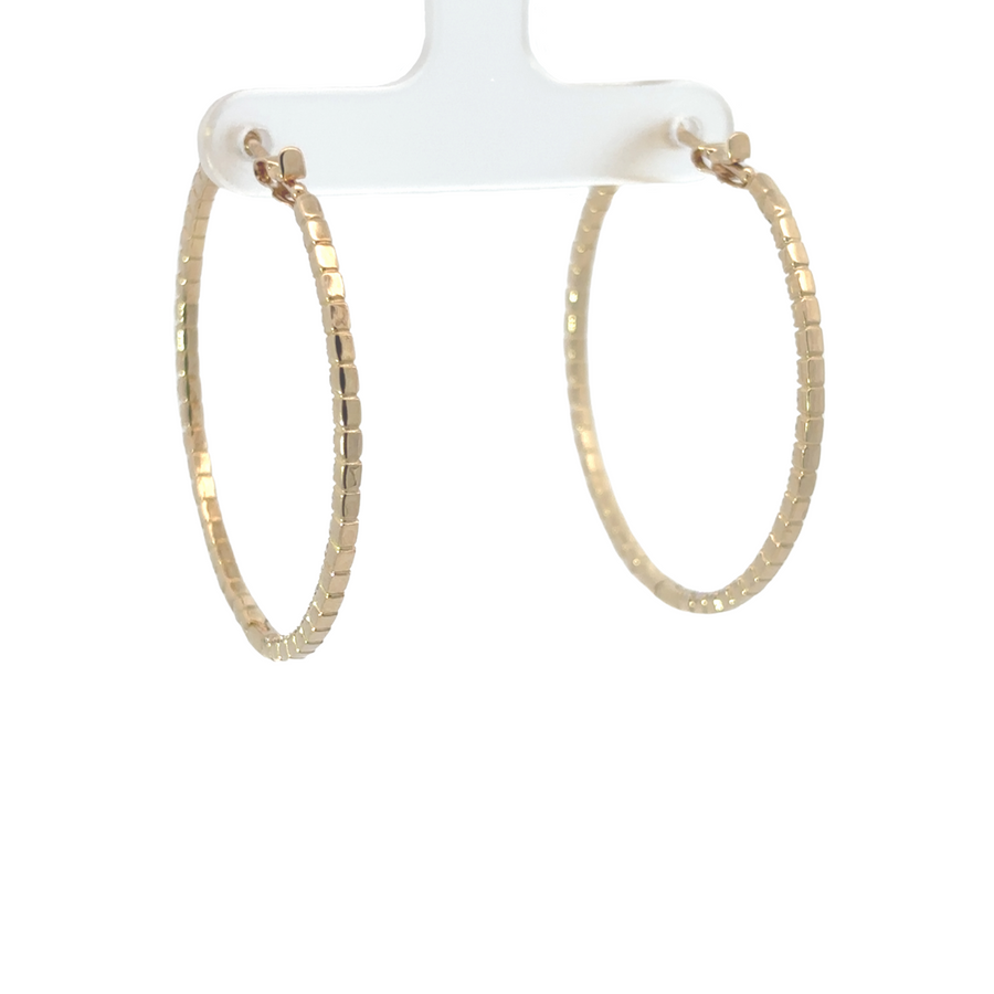 14k Gold Medium-Sized Earrings for Women