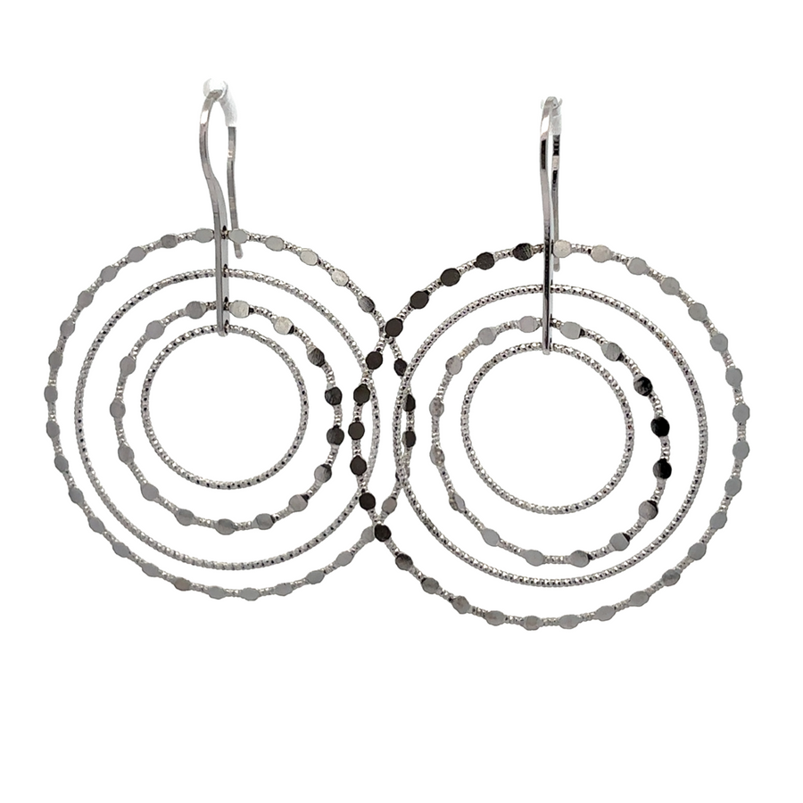 Large Silver Earrings for Women