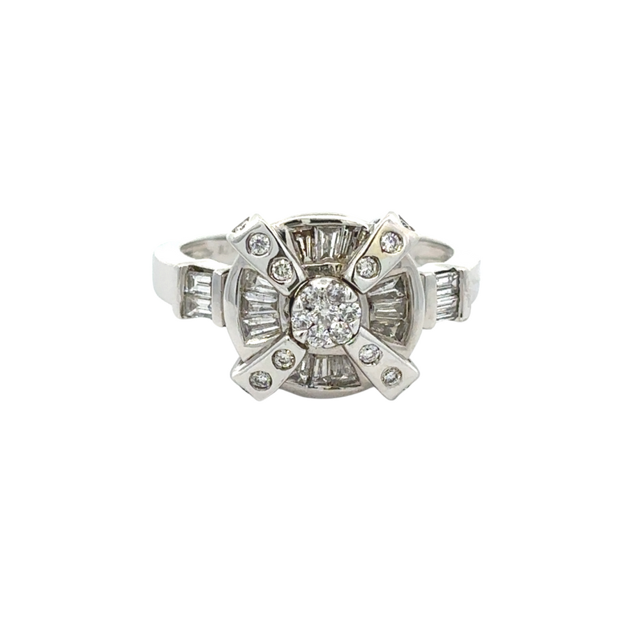 Close-up of WG ring with a 0.55-carat diamond set in a 14k gold band, showcasing the sparkle and craftsmanship.