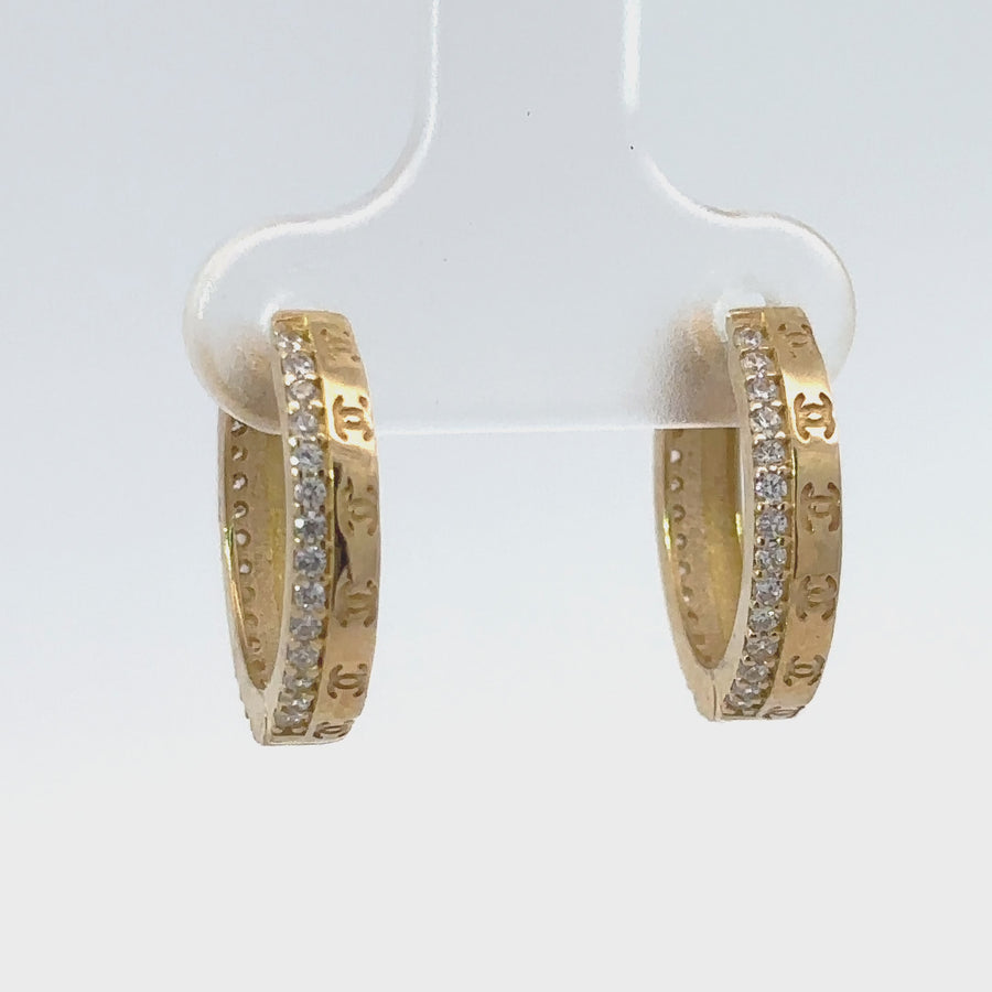 14k Gold Small Earrings for Women and Babies