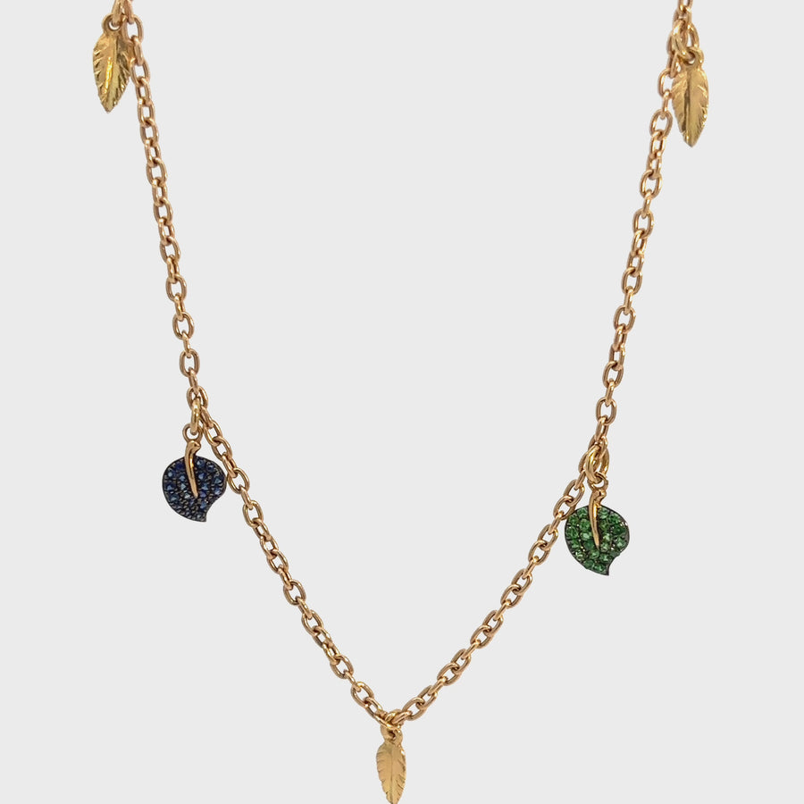 18k Gold Necklace - 16 inches