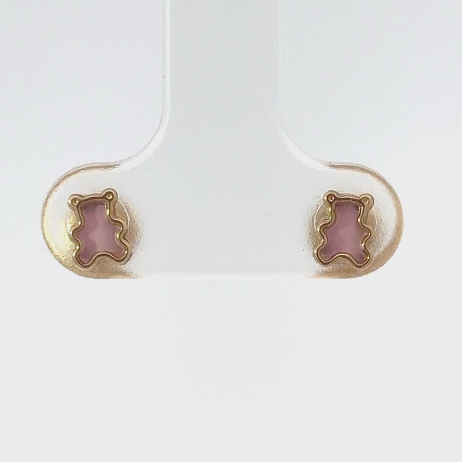 18k Gold Baby Earrings – Delicate and Elegant