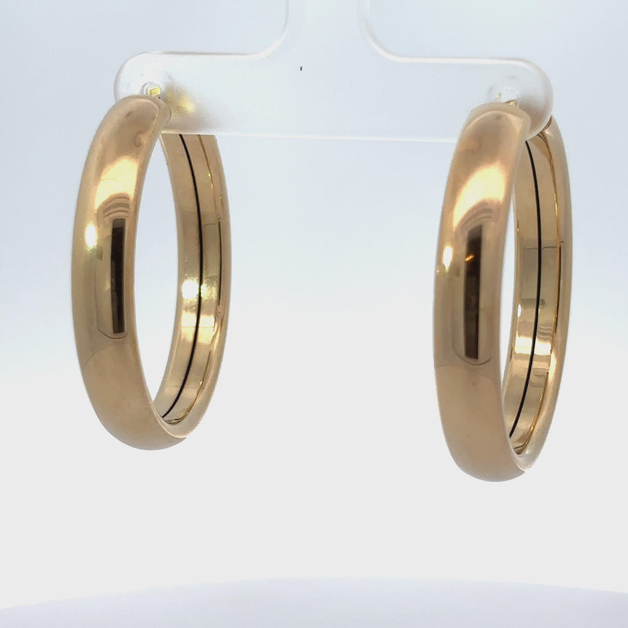 14k Gold Earrings – Classic Elegance for Women