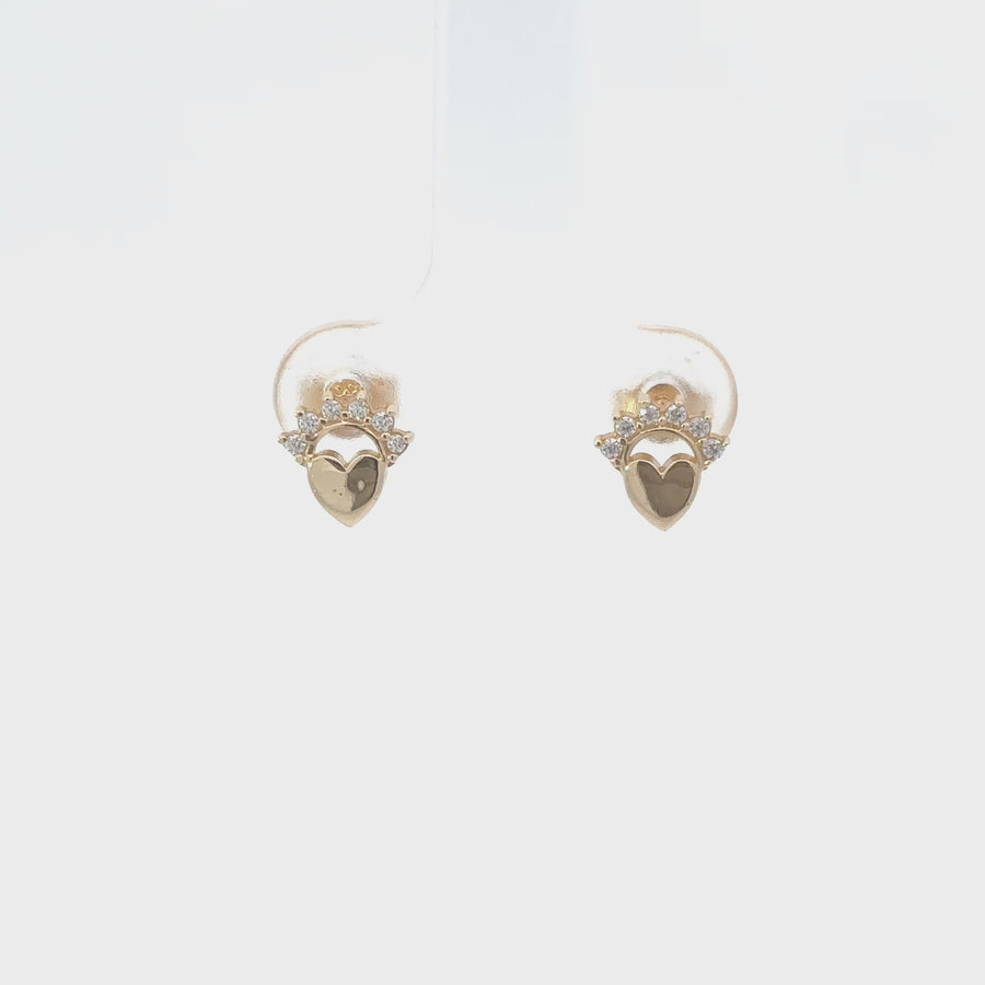 14k Gold XS Earrings – Minimalist & Elegant