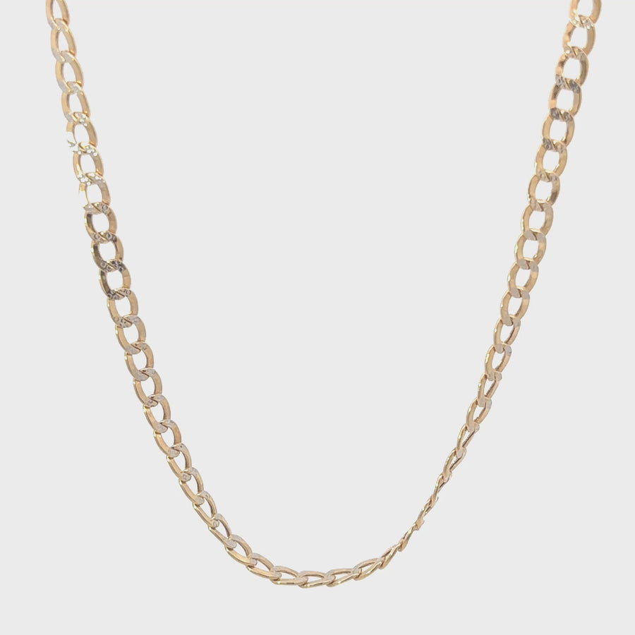 10k Gold Cuban Chain for Men – 20 Inches