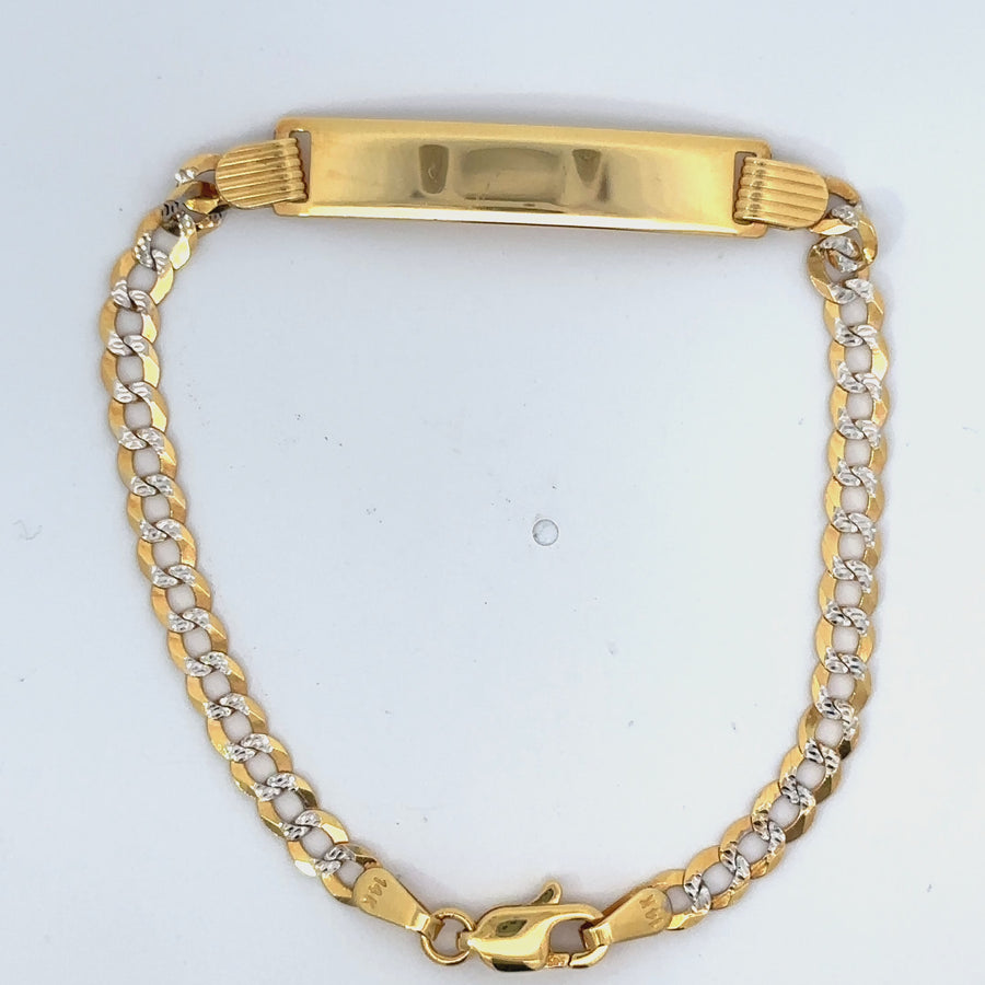 14k Gold Bracelet for Babies - 15.5 cm