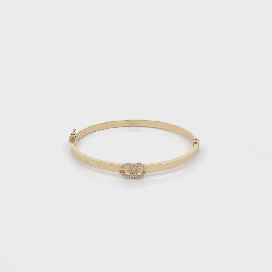 14k Gold Bangle