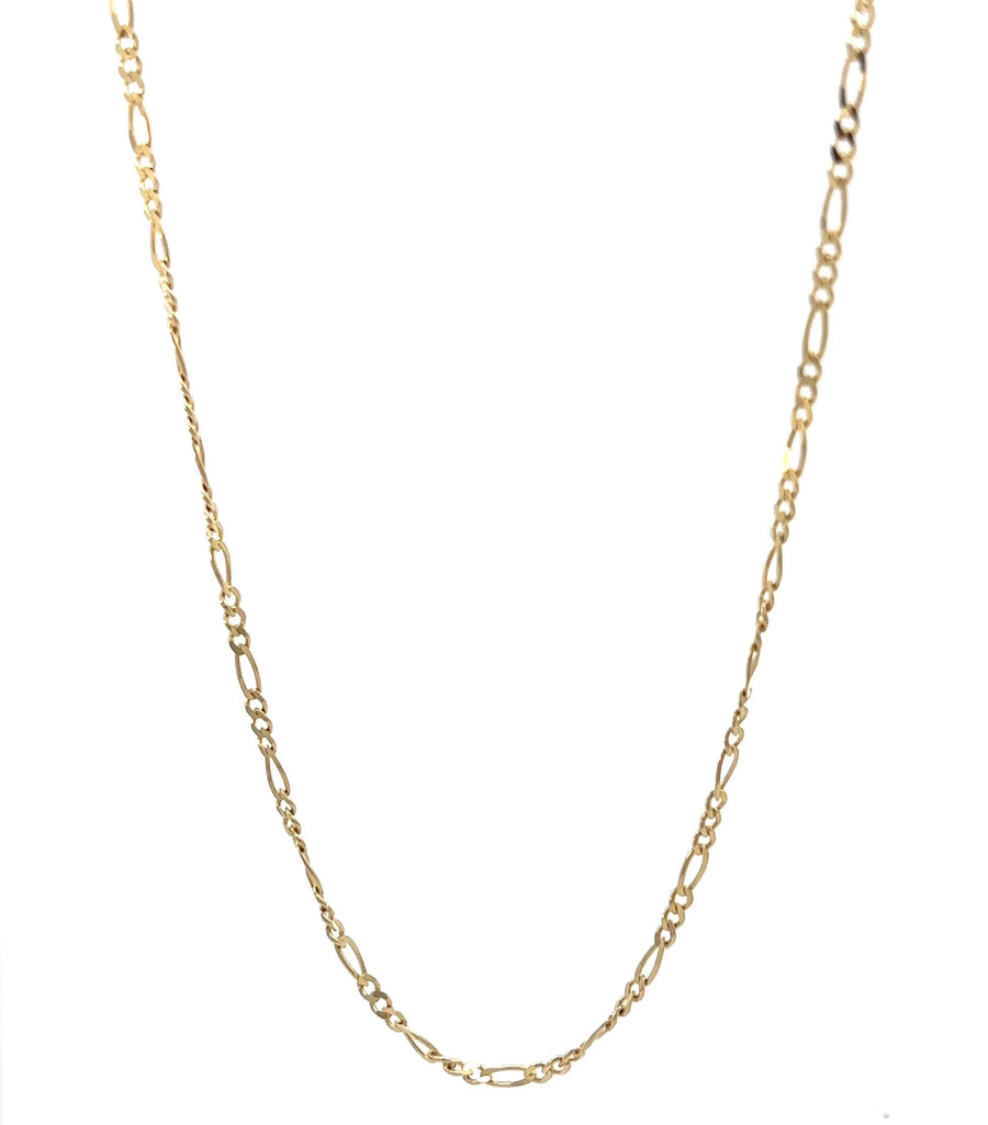 Timeless Elegance 14K Yellow Gold Chain Necklace