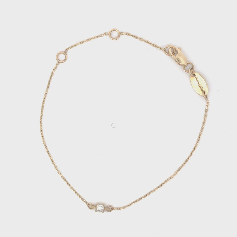 18k Gold Adjustable Bracelet – Elegant & Timeless