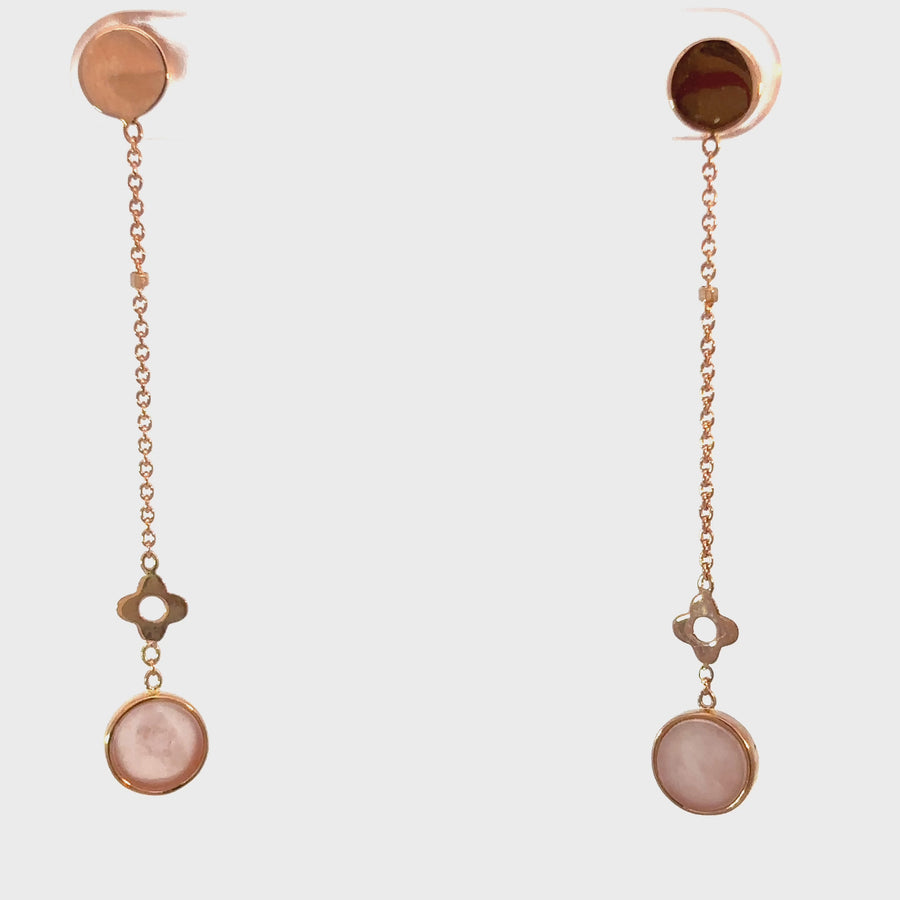 18k Rose Gold Earrings