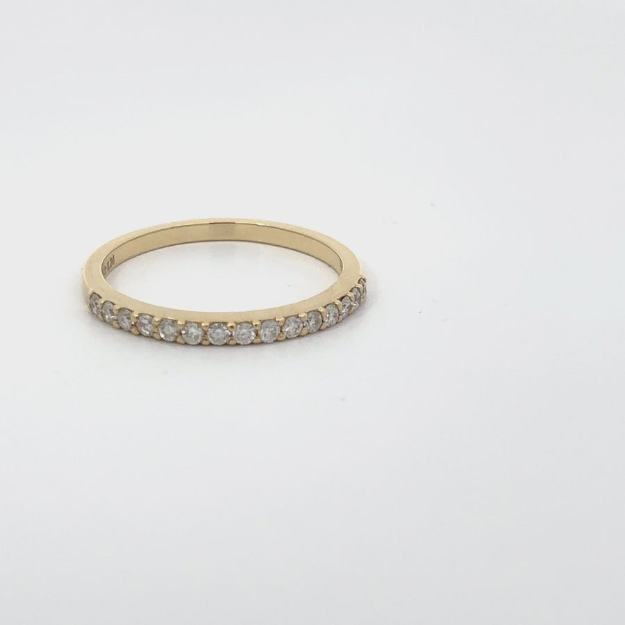 14k Gold Diamond Ring – Elegant 0.24 CT