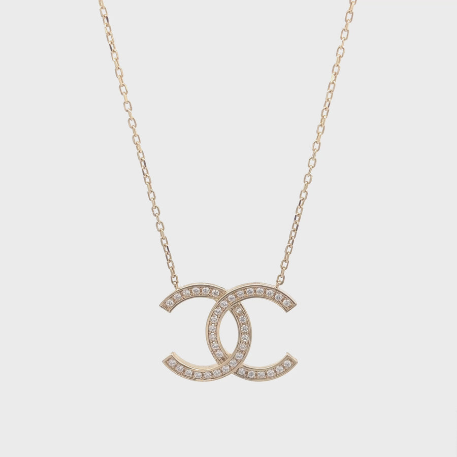 14k Gold Chain with CZ