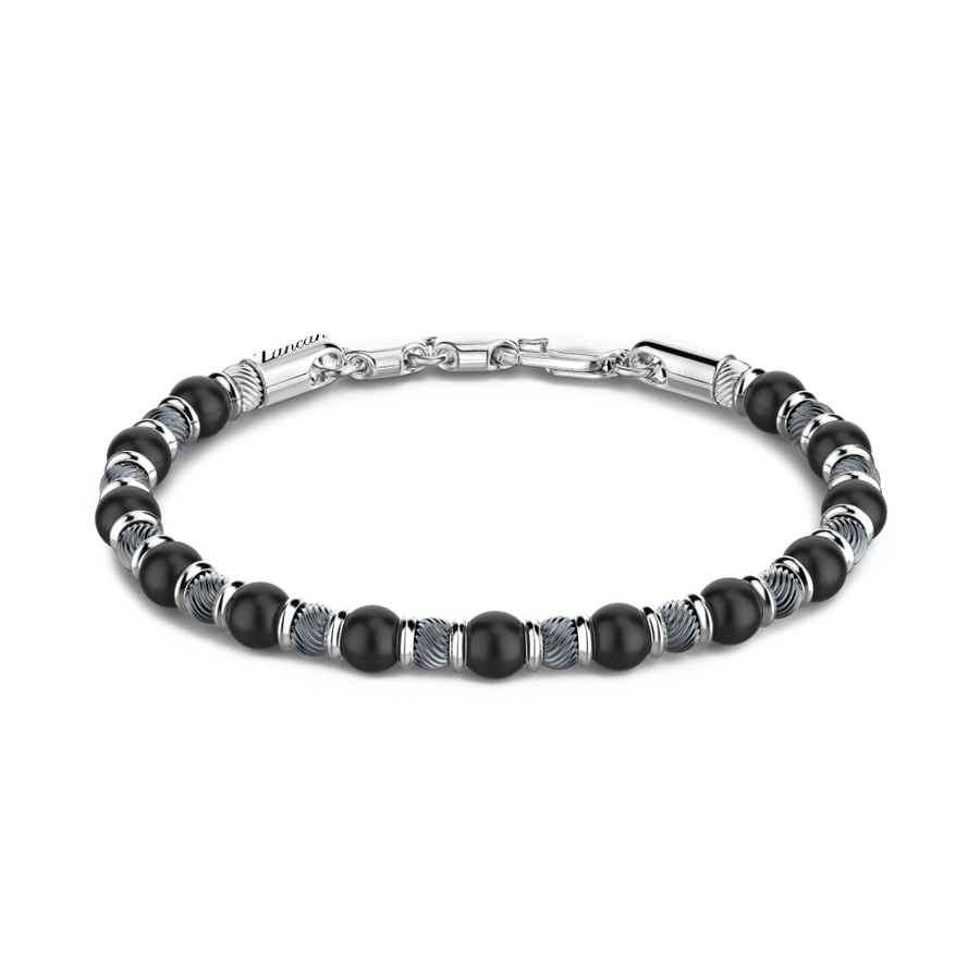 SILVER BRACELET STONE