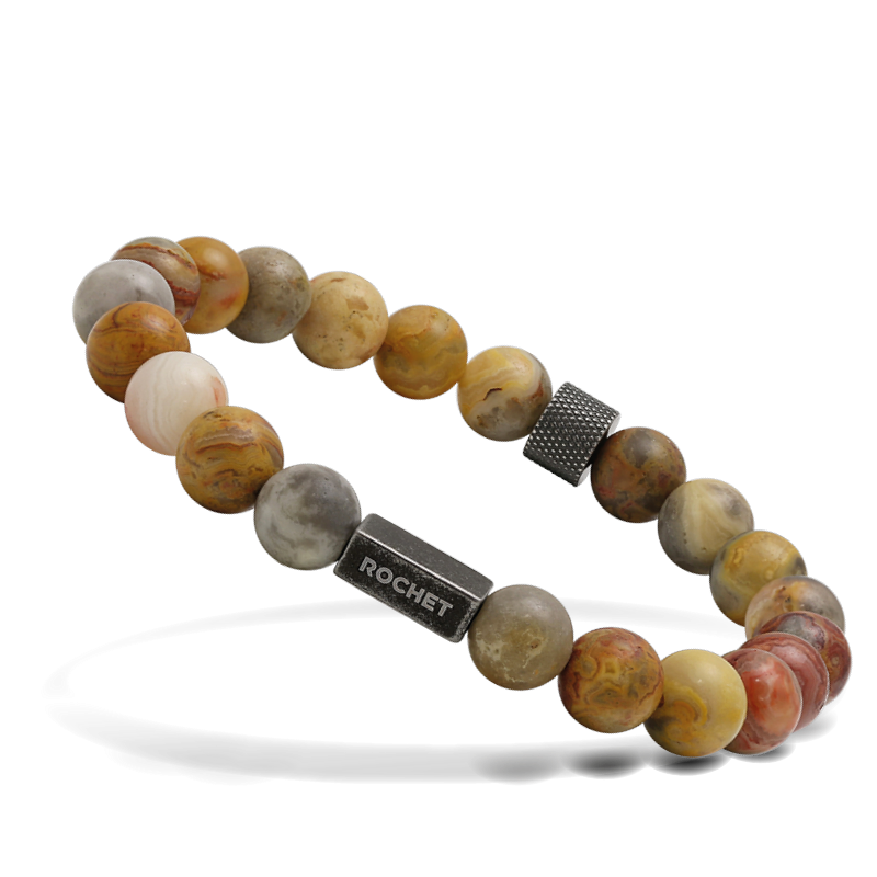 RING STEEL ZEN BEADS