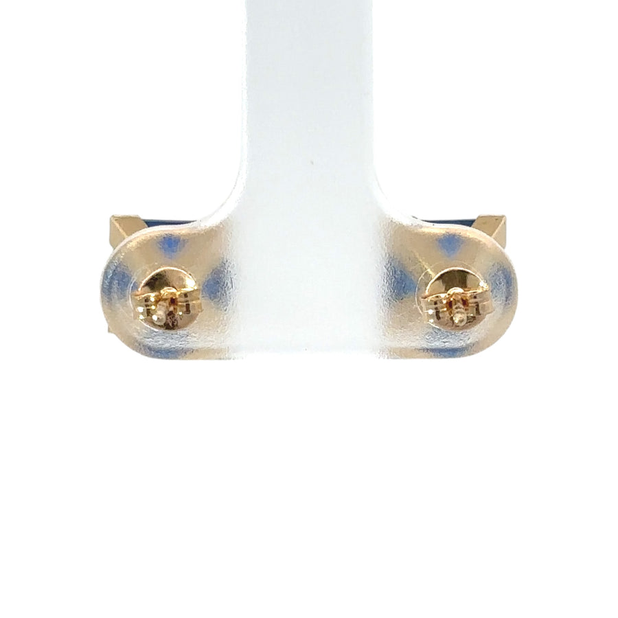 14k Gold Medium Stud Earrings for Women and Babies