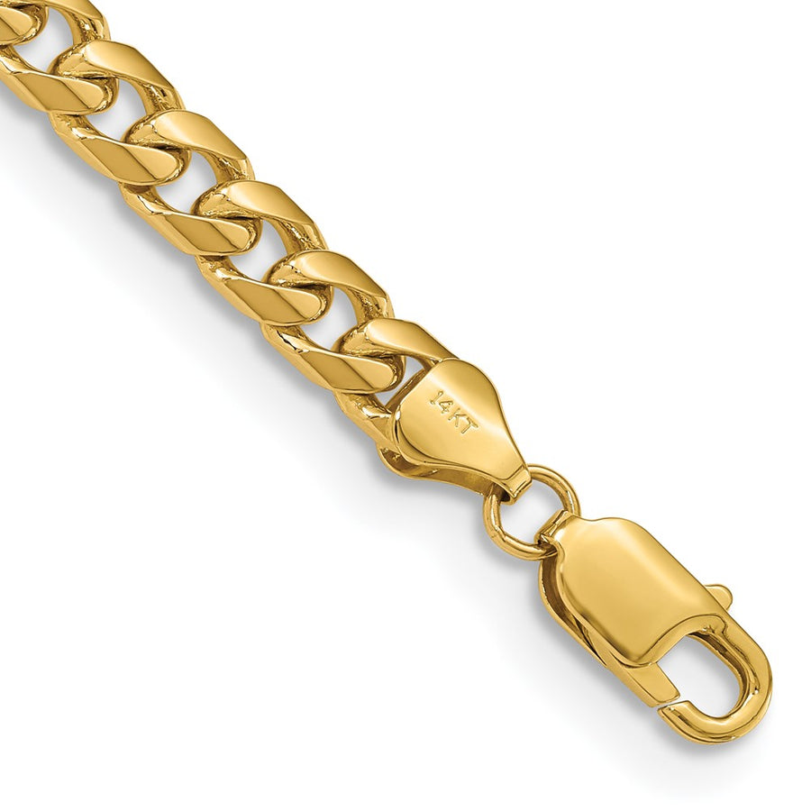 14k 6.25mm Solid Miami Cuban Chain